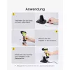 Barcode-Scanner Inateck BS04001 2-in-1 kabellos wiederaufladbar per USB