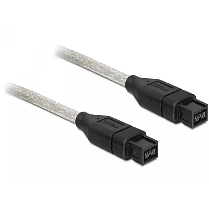 FireWire-Kabel DeLOCK FireWire B/B 1,0 m Grau