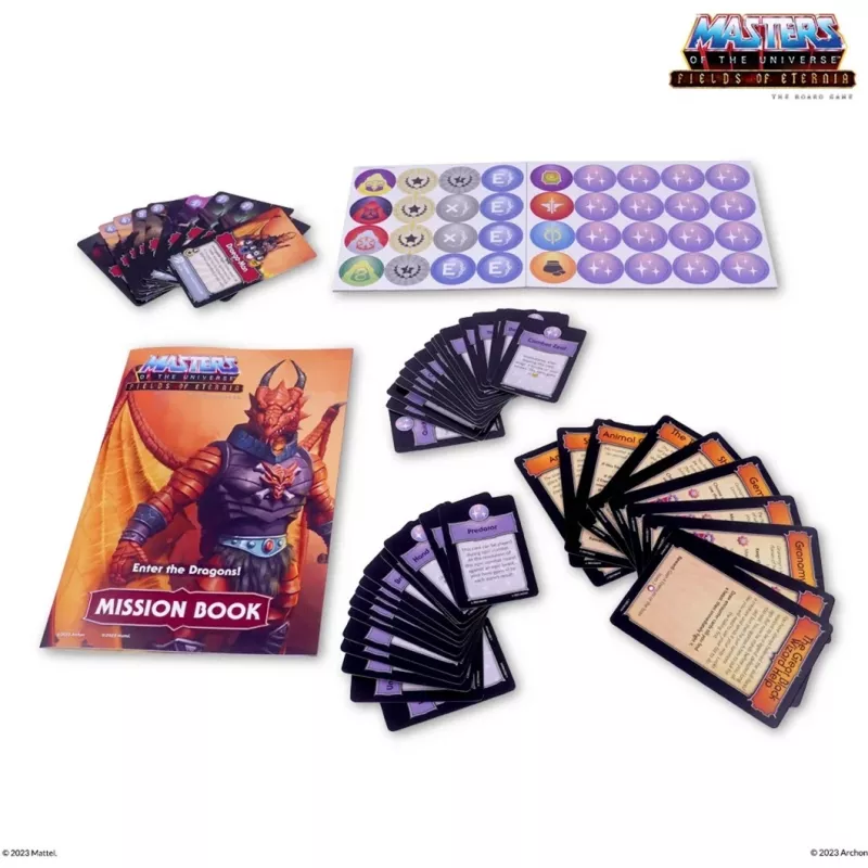 Masters of the Universe Fields of Eternia - Enter the Dragons, Brettspiel-Erweiterung