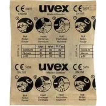 Einweg-Ohrstöpsel UVEX x-fit 37 dB, Modell 2112087 — 100 Paar