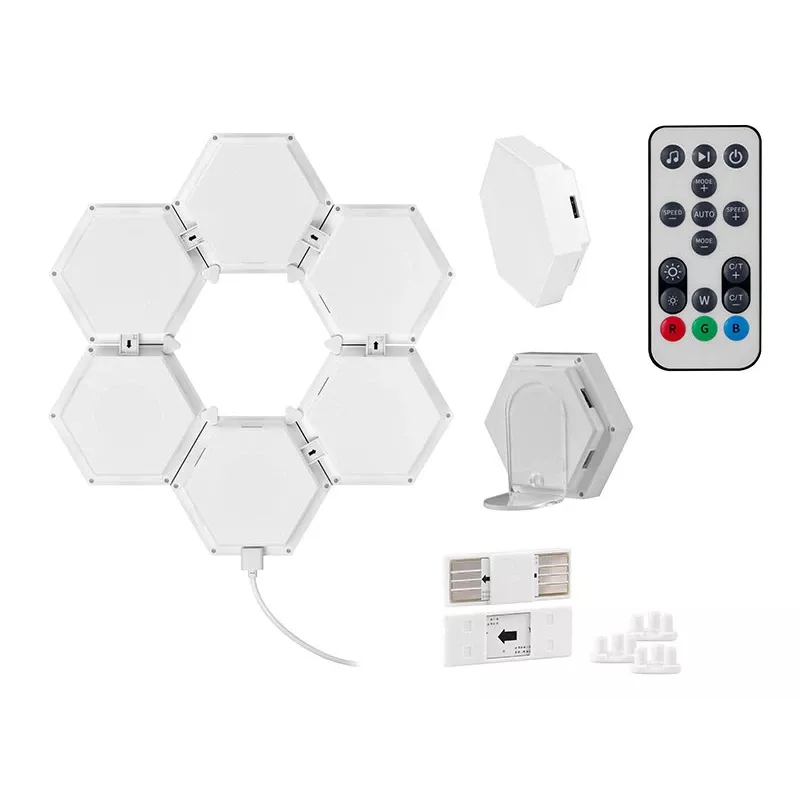 Einbau-RGB-LED-Panel TRACER Smart Hexagon Tracer 47256 Ambience TRAOSW47256