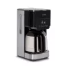 Caso | Kaffeemaschine mit zwei Isolierkannen | Taste & Style Duo Thermo | Filterkaffeemaschine | 800 W | Schwarz/Edelstahl