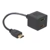 HDMI-Adapter DeLOCK 65056 0,2 m Stecker auf 2x Buchse