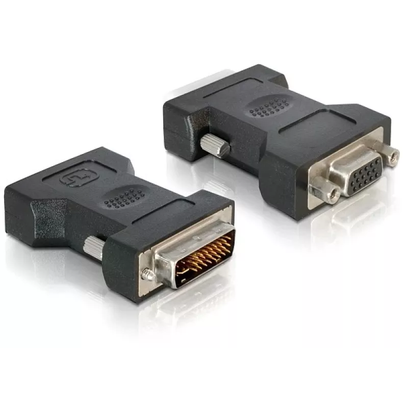 VGA 15-pol Buchse auf DVI 24+5 Stecker DeLOCK 65016