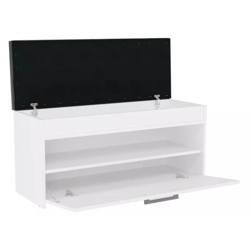 Topeshop PARMA SZAFKA BIEL shoe organizer Closed Weiß