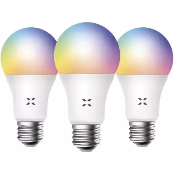 XENON Smart X7021 Smart LED RGB Birne, 9 W, Wi-Fi, Bluetooth, Weiß