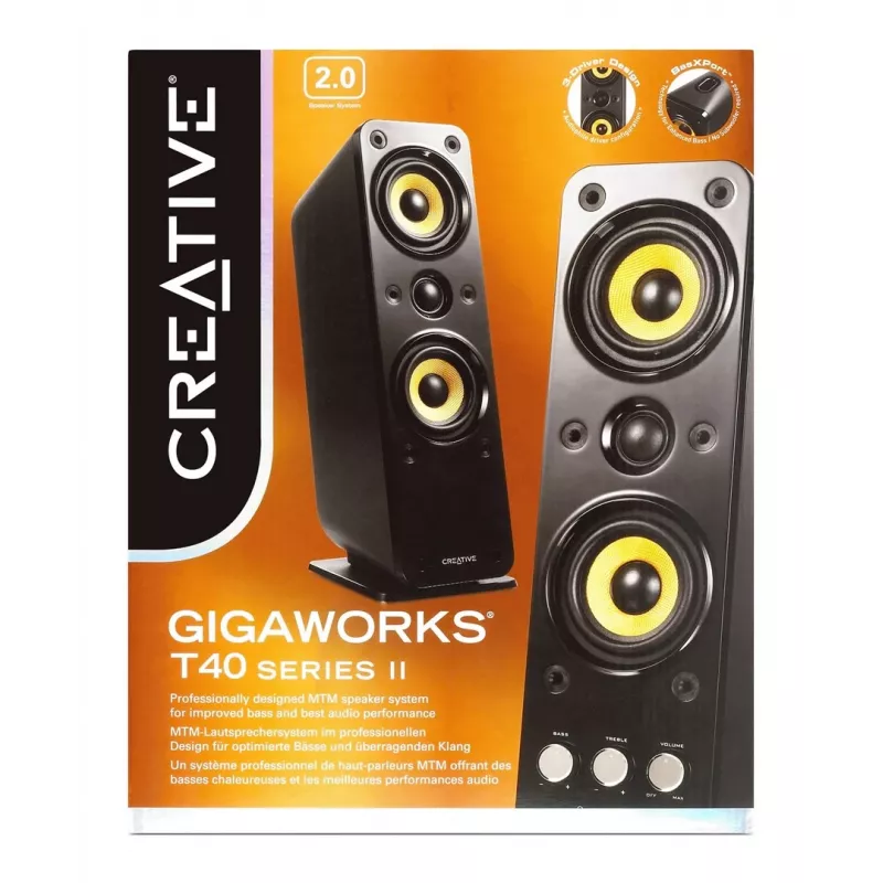 CREATIVE GigaWorks T40 Series II 2.0 High-End-Lautsprecher