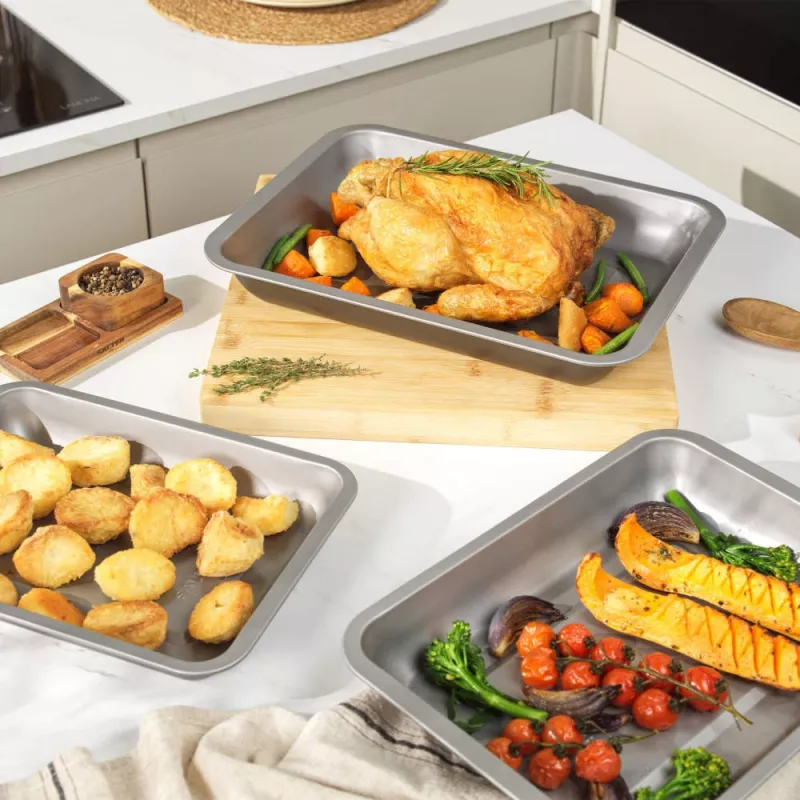 Bräter-Set Salter BW13675 3-teilig antihaftbeschichtet ofenfest