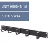Kabelmanager QOLTEC 54515 1U für 19-Zoll-Racks