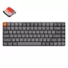 Keychron K3 Max Tastatur Universal USB RF Wireless Bluetooth Grau 75%