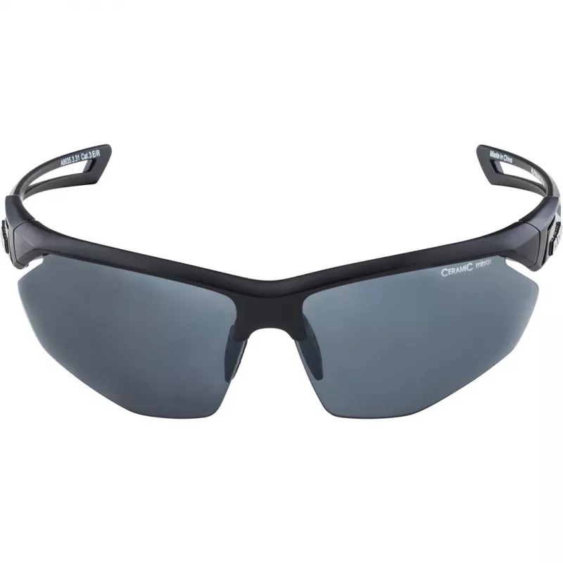 Sport-Radbrille Alpina Nylos HR Schwarz