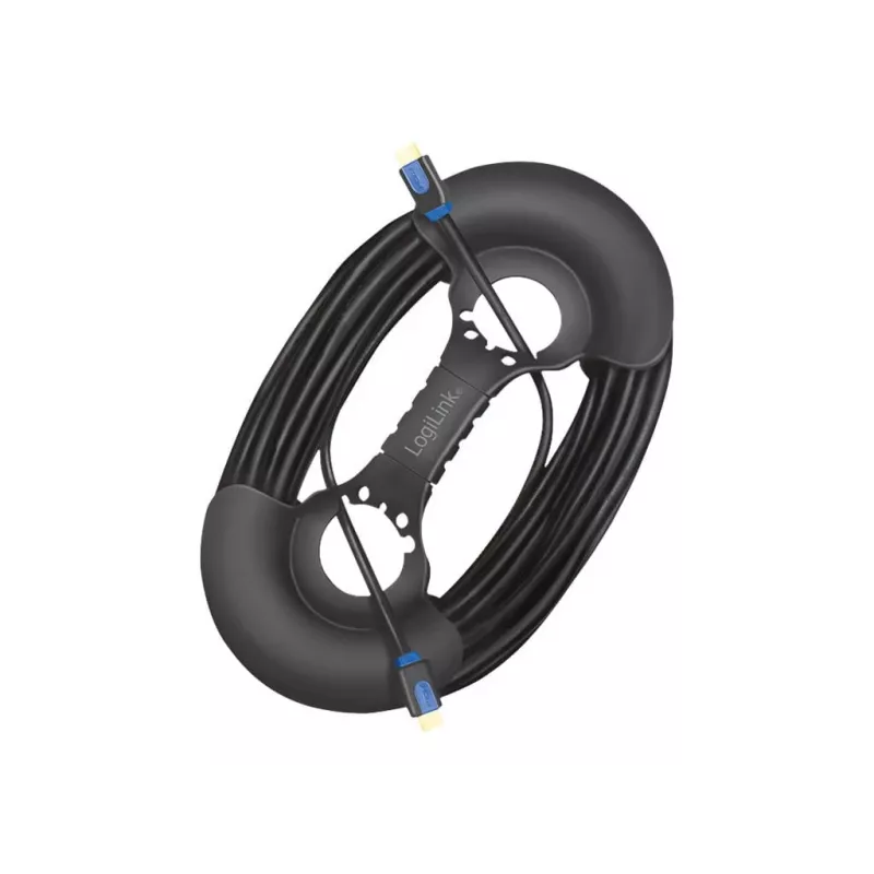 Kabel-Organizer LogiLink KAB0068 Universal Schwarz Polypropylen 1 Stück
