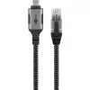 Goobay 70753 USB-C to RJ45 Ethernet CAT 6 Kabel for Stable Wired Internet Connection with Router/Modem/Network Switch/Replaces USB to RJ45 Adapter / 1