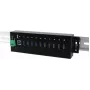 Exsys EX-1110HMVS - Hub - 10 x USB 3.1 Gen 1 - DIN-Schienenmontage - DC (EX-1110HMVS)