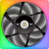 Fan Thermaltake TOUGHFAN 12 RGB 12 cm Weiß 500-2000 U/min