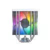 Luftkühler Montech NX400 ARGB 120 mm Weiß — 270 W TDP, FDB, 156×74×120 mm