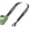 Phoenix Contact Sensor-/Aktor-Kabel M8 (90°) Buchse offen 10,0 m (SAC-4P-10,0-PUR/M 8FR)