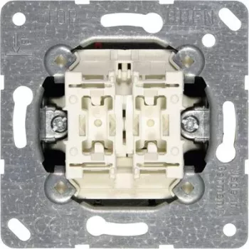 Wandschaltermodul JUNG 505 U 1P, 1-polig 10 A, 250 V – Metallic White