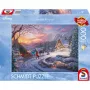 Thomas Kinkade Studios: Disney Dreams Collection - Cinderella Bringing Home the Tree, Puzzle 1000 Teile