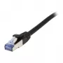 Patchkabel RJ45 - CAT6A 500 MHz - 1,0 m - schwarz - S-STP(S/FTP) - AWG27 - LSZH - Synergy 21