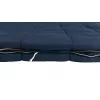 Schlafsack Outwell Contour Lux Double rechteckig Polyester, 1450×2200 mm, max. Benutzergröße 190 cm, blau