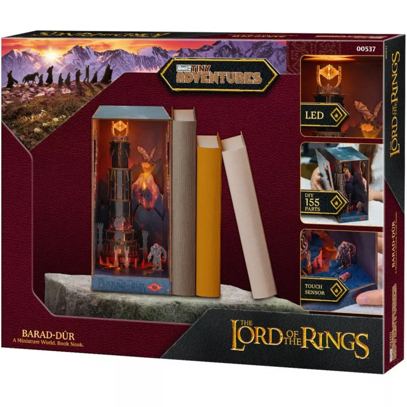Plastikmodellbausatz REVELL Tiny Adventures Der Herr der Ringe „Barad-Dûr“ (Basteln) 00537
