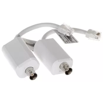 Videosignal-Konverter DAHUA LR1002 — kompakte weiße Einheit, 56×27×21 mm, 0,0283 kg