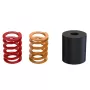 Moza Racing SR-P Zubehörset, Pedalzubehörset, Schwarz, Orange, Rot, MOZA, SR-P, 3 Stück