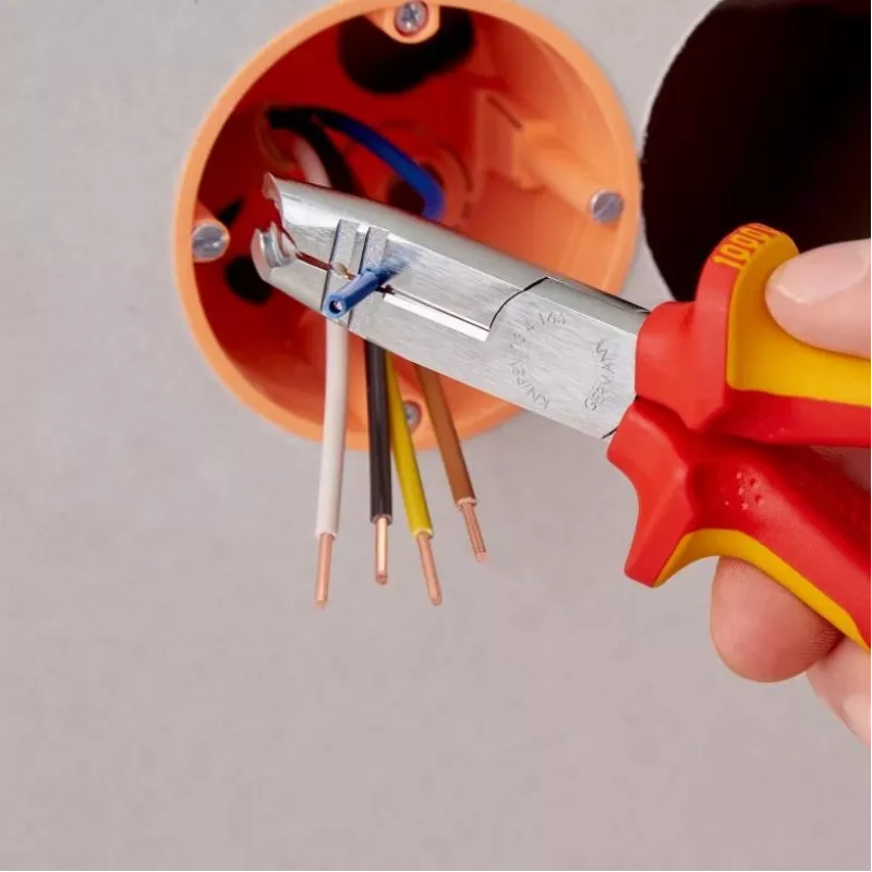 Knipex 13 46 165 Abisolierzange Rot, Gelb