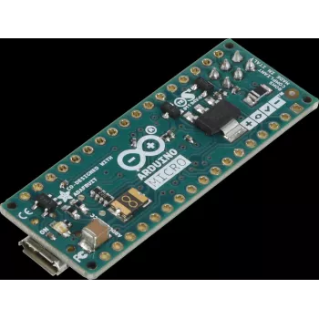 Arduino Mikrocontrollerboard, Micro ohne Anschluss ATmega32u4 (A000093)