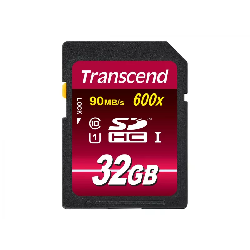Flash-Speicher Transcend 32 GB SDHC UHS-I 600x TS32GSDHC10U1