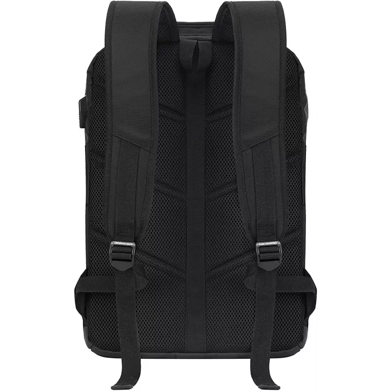 Notebook-Rucksack Tellur TLL611282 mit USB-Anschluss und beleuchtetem Streifen, schwarz