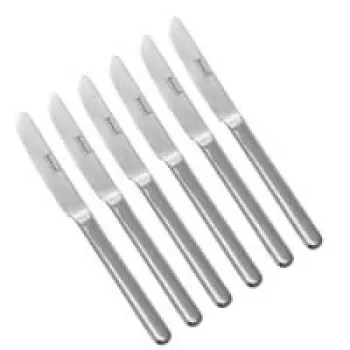 Tafelmesser Esmeyer Bettina Set 6-teilig — Essmesser aus Edelstahl, Modell 250-006