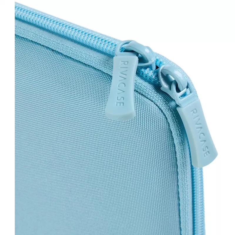 Laptop-Hülle Rivacase Riva Szuzuka 14 Zoll Pastellblau – schützende Neopren-Hülle für 14-Zoll-Laptops