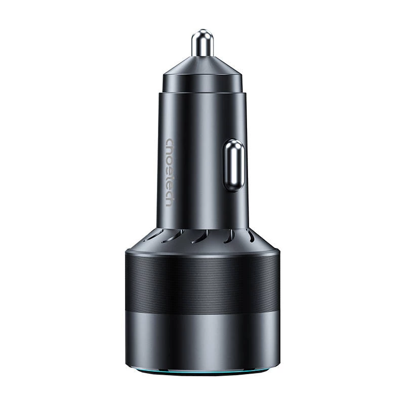 Choetech TC0011 Auto-Ladegerät 130W 2x USB C 1x USB A (schwarz)