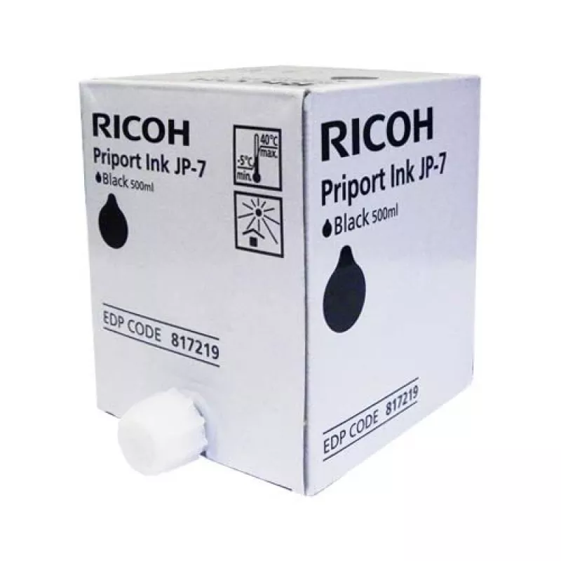 Ricoh JP7 – 500 ml – Schwarz – Toner-Nachfüllung – für Priport JP 750, JP750