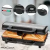ProfiCook PC-ST 1092 - Sandwichmaker - 900 W - Edelstahl/Schwarz