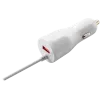 CANYON Kfz-Ladegerät C-033 2,4A/USB-A mit integriertem Lightning-Anschluss Weiß