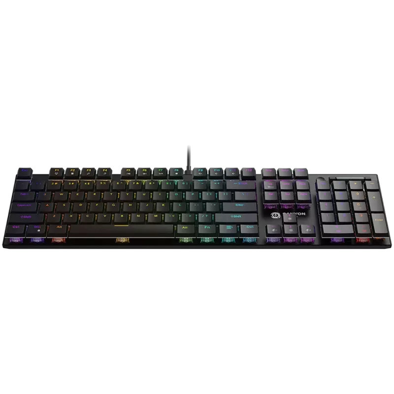 CANYON Tastatur Cometstrike GK-55 EN/RU Kabelgebunden