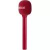 Tragbares Interview-Mikrofon Rode Interview GO – Rot (kompakt, Handgerät, Plug-and-Play)