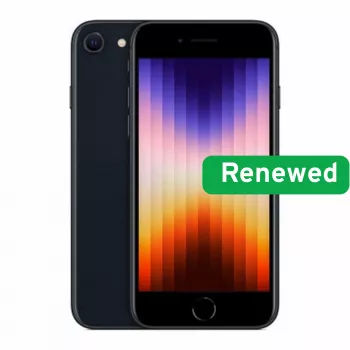 Apple Renew Grad C | iPhone SE (2. Gen., 2020) | Schwarz | 4,7 Zoll | Retina HD | A13 Bionic | 3 GB | 128 GB | iOS