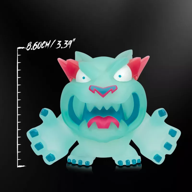 MrBeast Lab Vinyl-Figuren – Glow Panther, Spielfigur