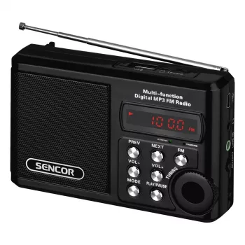 Tragbares Radio SRD 215 B MP3, USB, SD