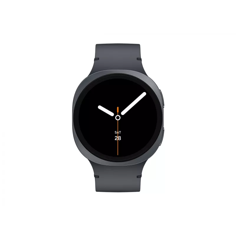 Samsung Galaxy Watch 8 3,81 cm (1,5 Zoll) AMOLED 44 mm Digital 480 x 480 Pixel Touchscreen Graphit Wi-Fi GPS (Satellit)
