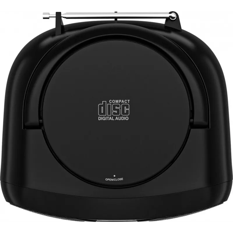 Boombox SENCOR SPT2300BK — CD-Player, MP3, USB, Bluetooth 5.1, FM, AUX, 4 W, batteriebetrieben/Netzbetrieb