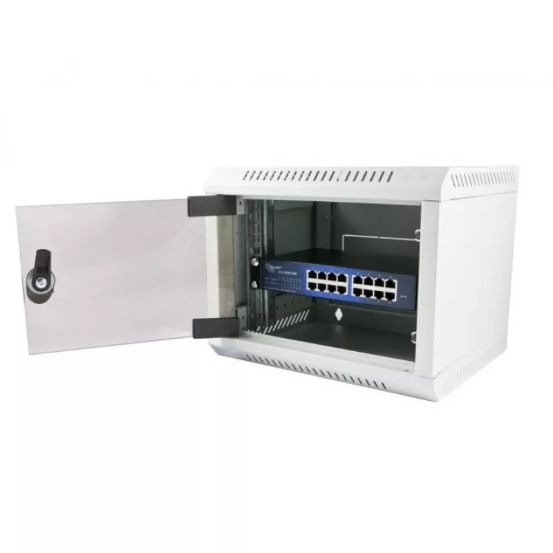 Managed Switch ALLNET 112534 L2 Gigabit Ethernet 16 Ports 19U Schwarz