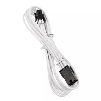 BITFENIX Alchemy PCIe 6-Pin Verlängerungskabel 45 cm gesleevt weiß
