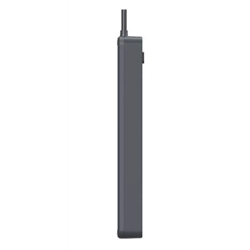 Power Line+ mobile ready Überspannungsschutz-Steckerleiste 1,5 m (4 Steckdosen + 3x USB-A, 5V 2,4A)