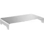 SpeaKa Professional SP-MR-300 Monitorerhöhung Aluminium Höhenbereich: 63 bis 63 mm Silber (SP-9007472)