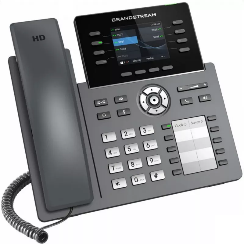 IP-Telefon Grandstream GRP2634 Schwarz